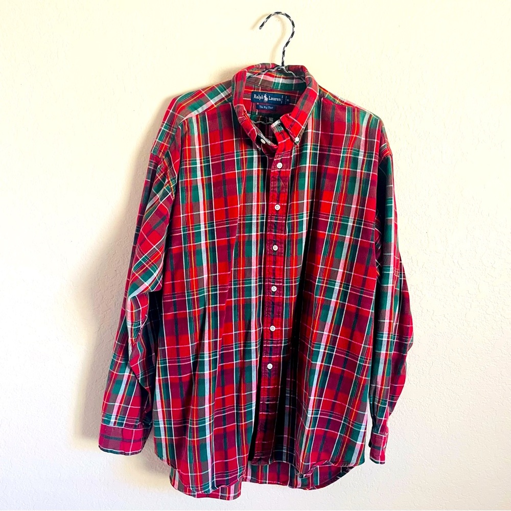 Ralph Lauren Vintage Big Shirt Plaid